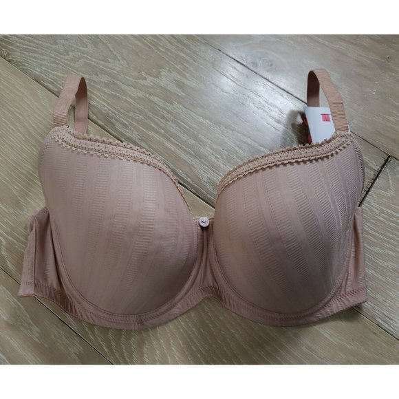 NWT Maddie Balconnet CLEO Panache 30H Nude Bra - Picture 4 of 13